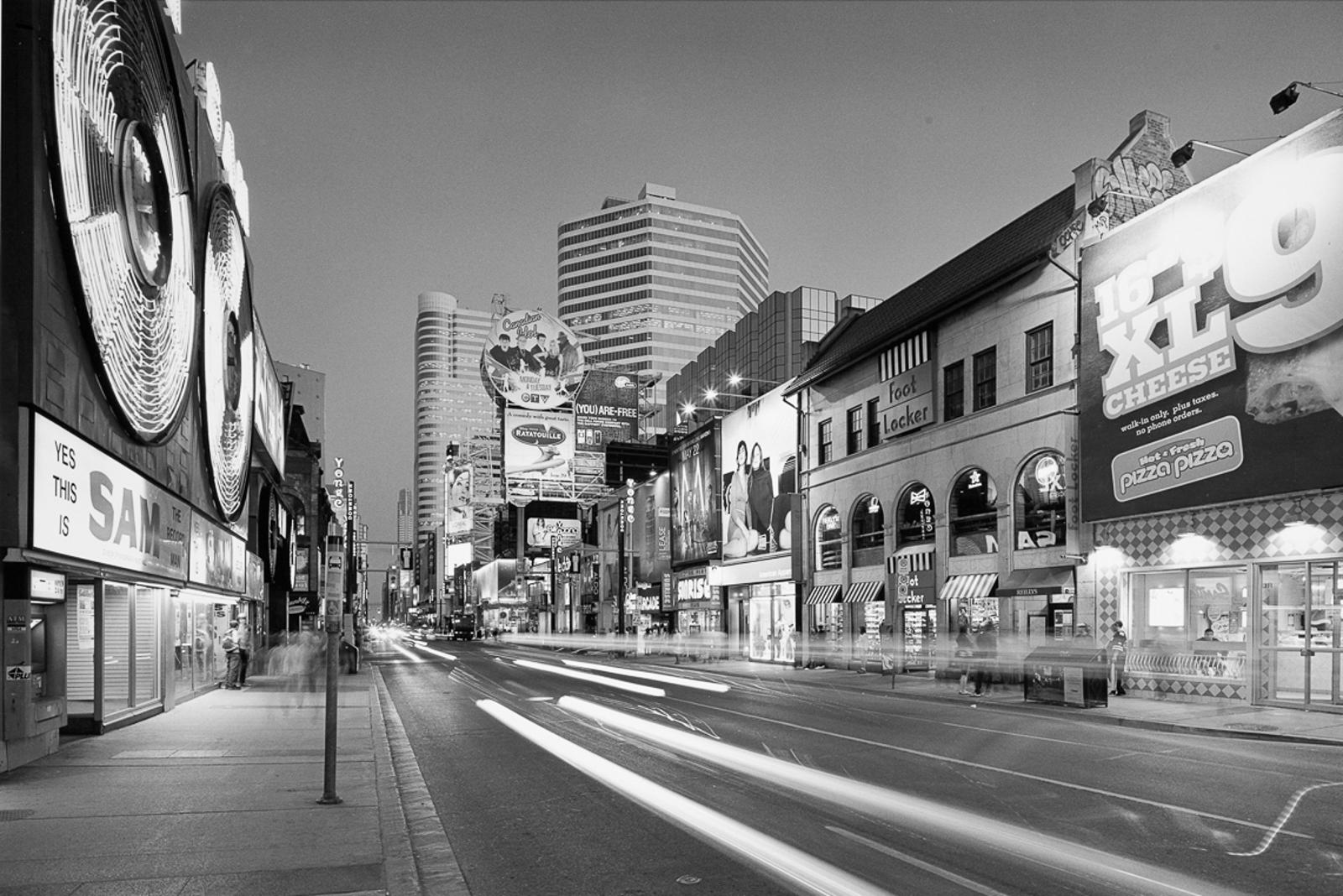 Peter MacCallum (1947) - Four Toronto Views (From Yonge Streetscapes Series,  2006-2010)