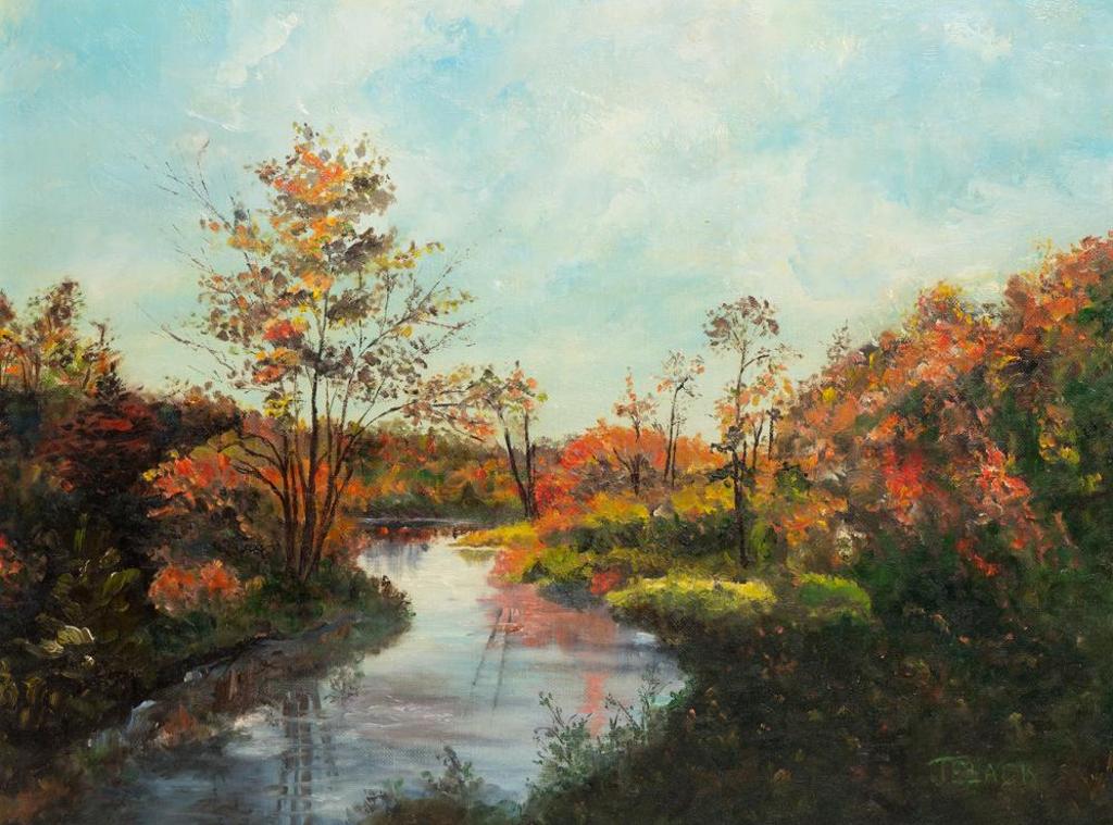 J. Black - Untitled - River Landscape