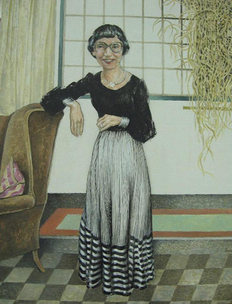 Grant Kenneth MacDonald (1909-1987) - Kay Posing At Home