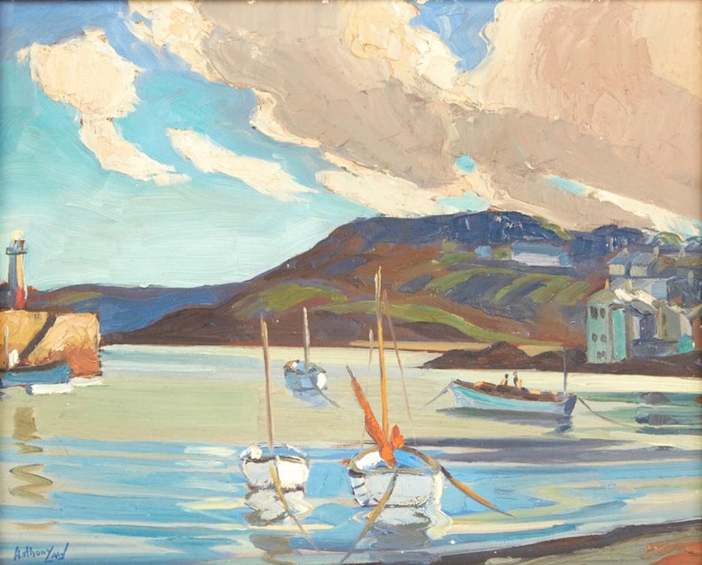 Charles Anthony Francis Law (1916-1996) - Harbour Landscape