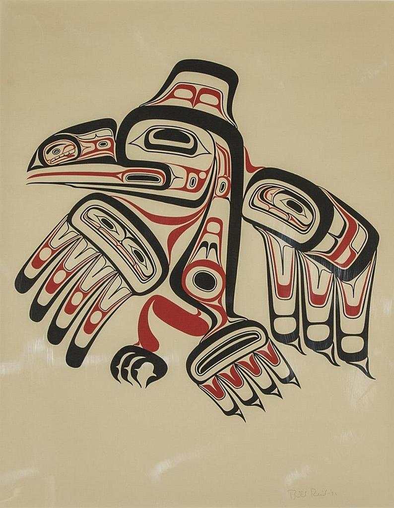 Bill (William) Ronald Reid (1920-1998) - Haida Raven