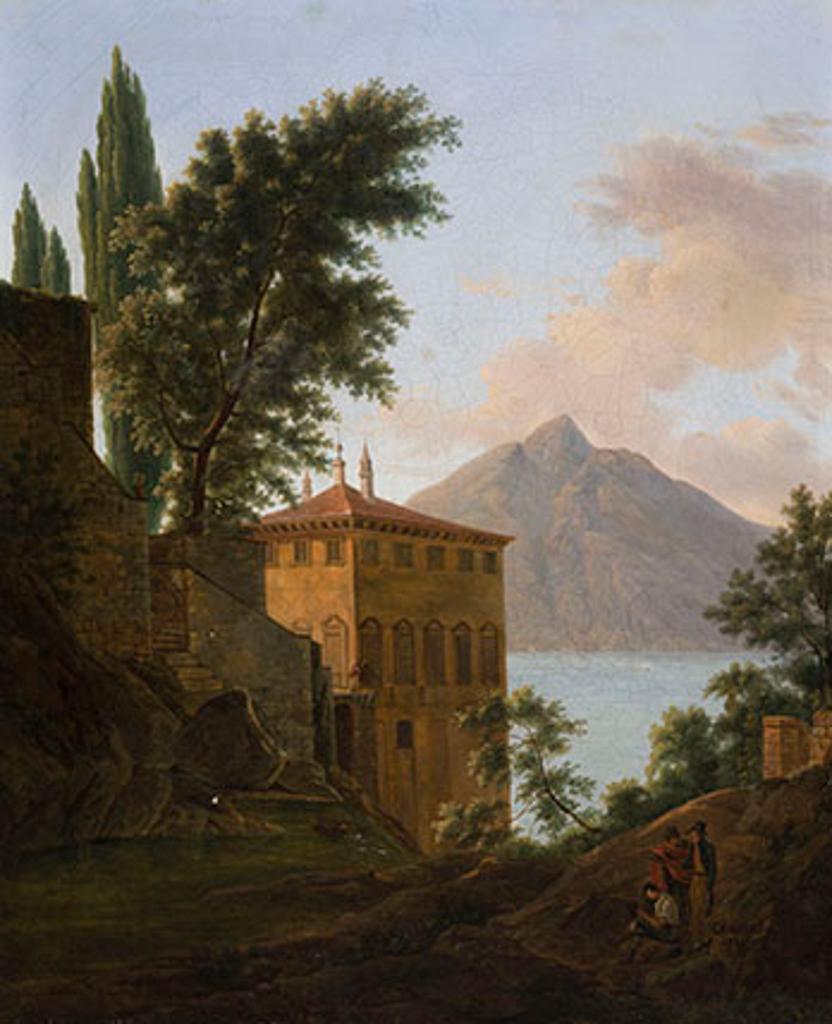 Francois Marius Granet (1775-1849) - Lac Lugano
