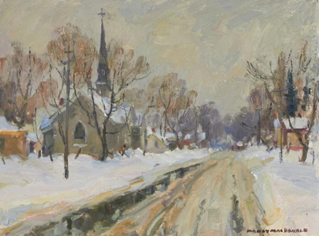 Manly Edward MacDonald (1889-1971) - Winter, Shannonville