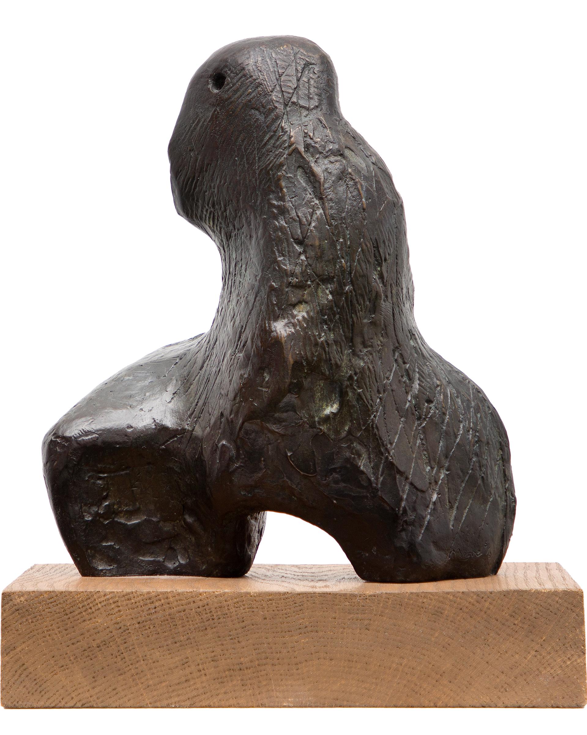 Henry Spencer Moore (1898-1986) - Head of Girl, 1960 (Fonte/Cast, 1973)