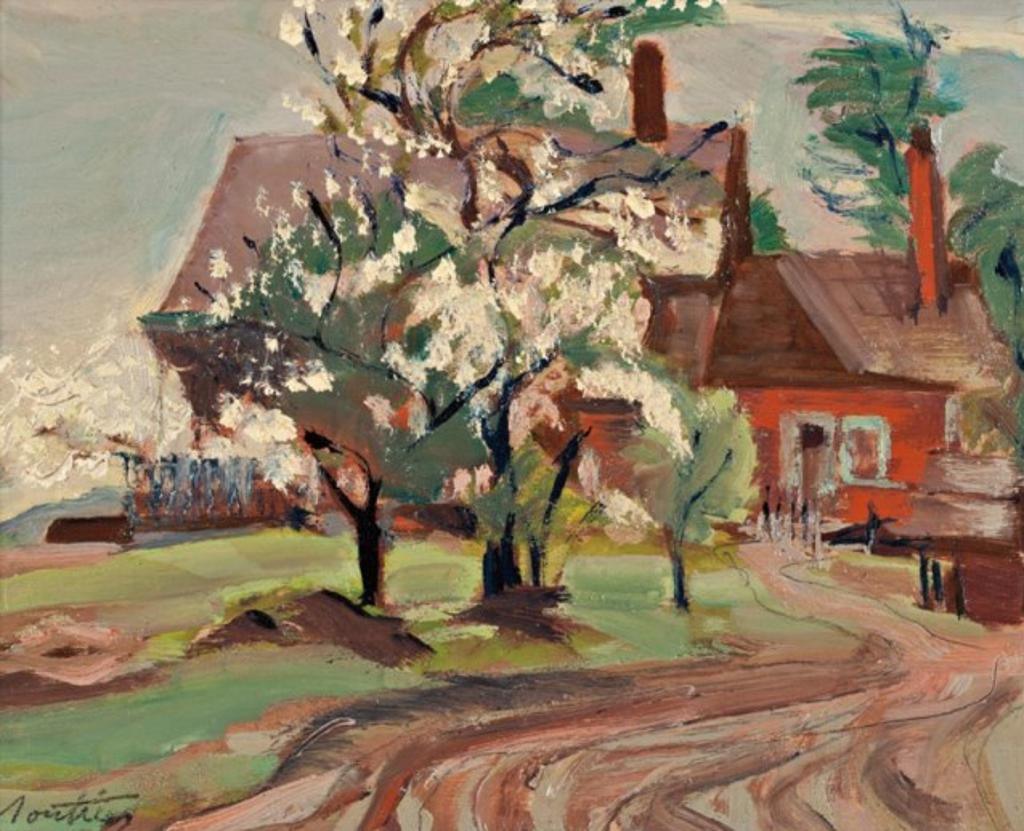 Albert Edward Cloutier (1902-1965) - Spring Blossoms