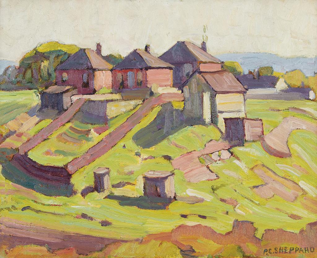 Peter Clapham (P.C.) Sheppard (1882-1965) - Edge of Town