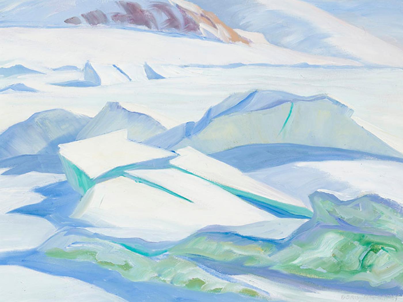 Doris Jean McCarthy (1910-2010) - Untitled Arctic