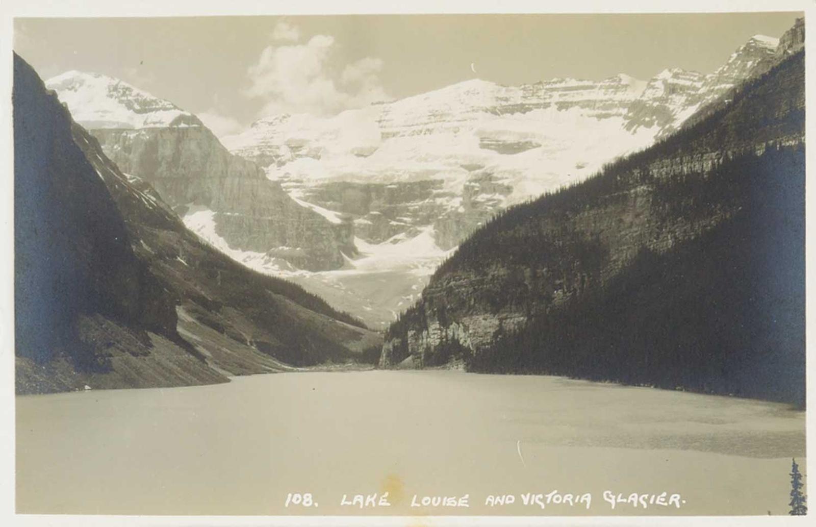Byron Harmon - No.108 Lake Louise and Victoria Glacier