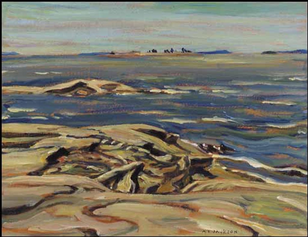 Alexander Young (A. Y.) Jackson (1882-1974) - Off Galbraith Island