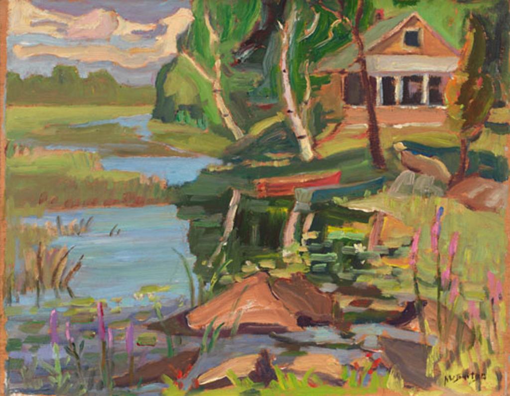 Ralph Wallace Burton (1905-1983) - Summer - Near Lake Bennett, Ont.