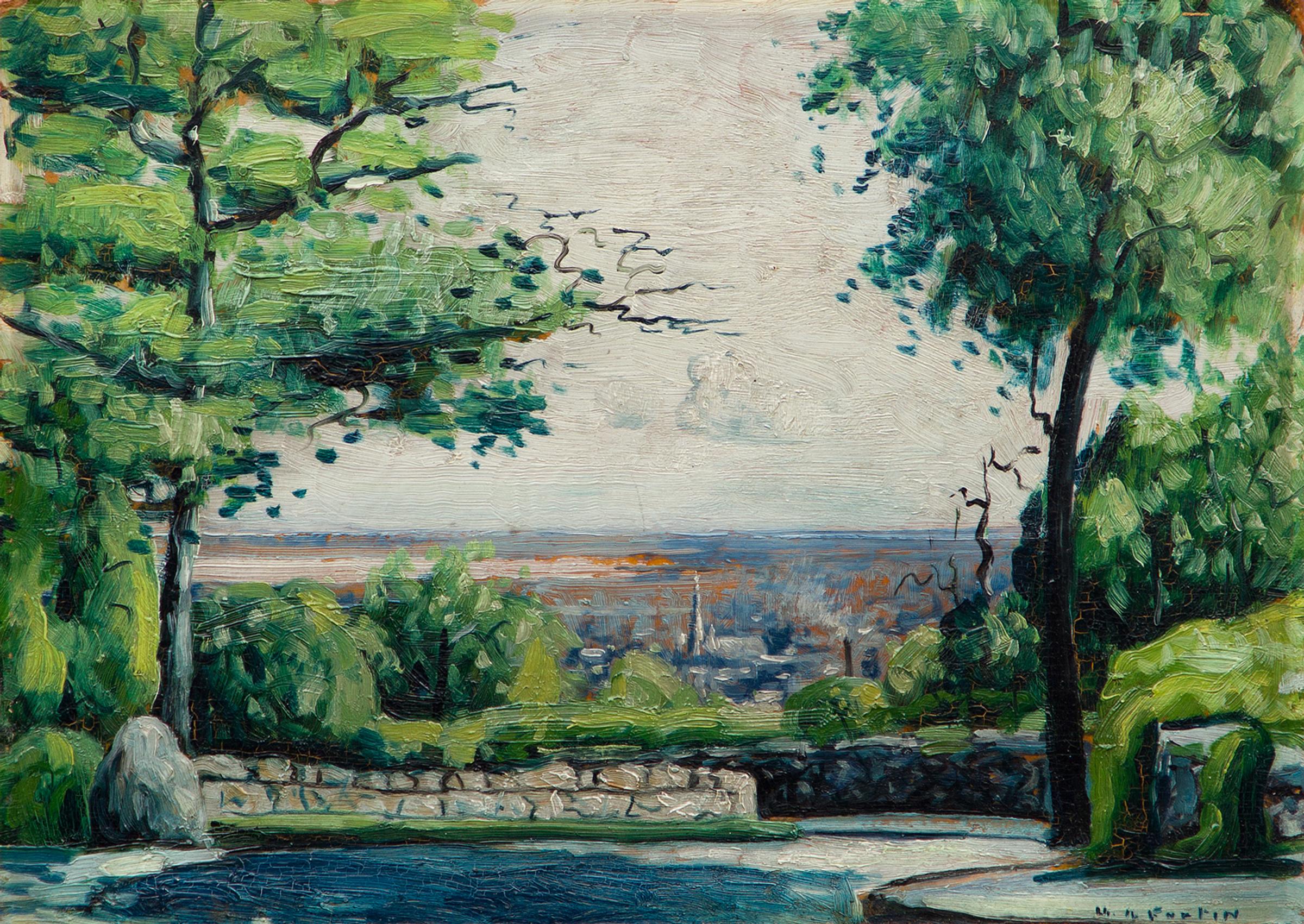Marc-Aurèle Fortin (1888-1970) - Rue dans Upper Westmount, c. 1915