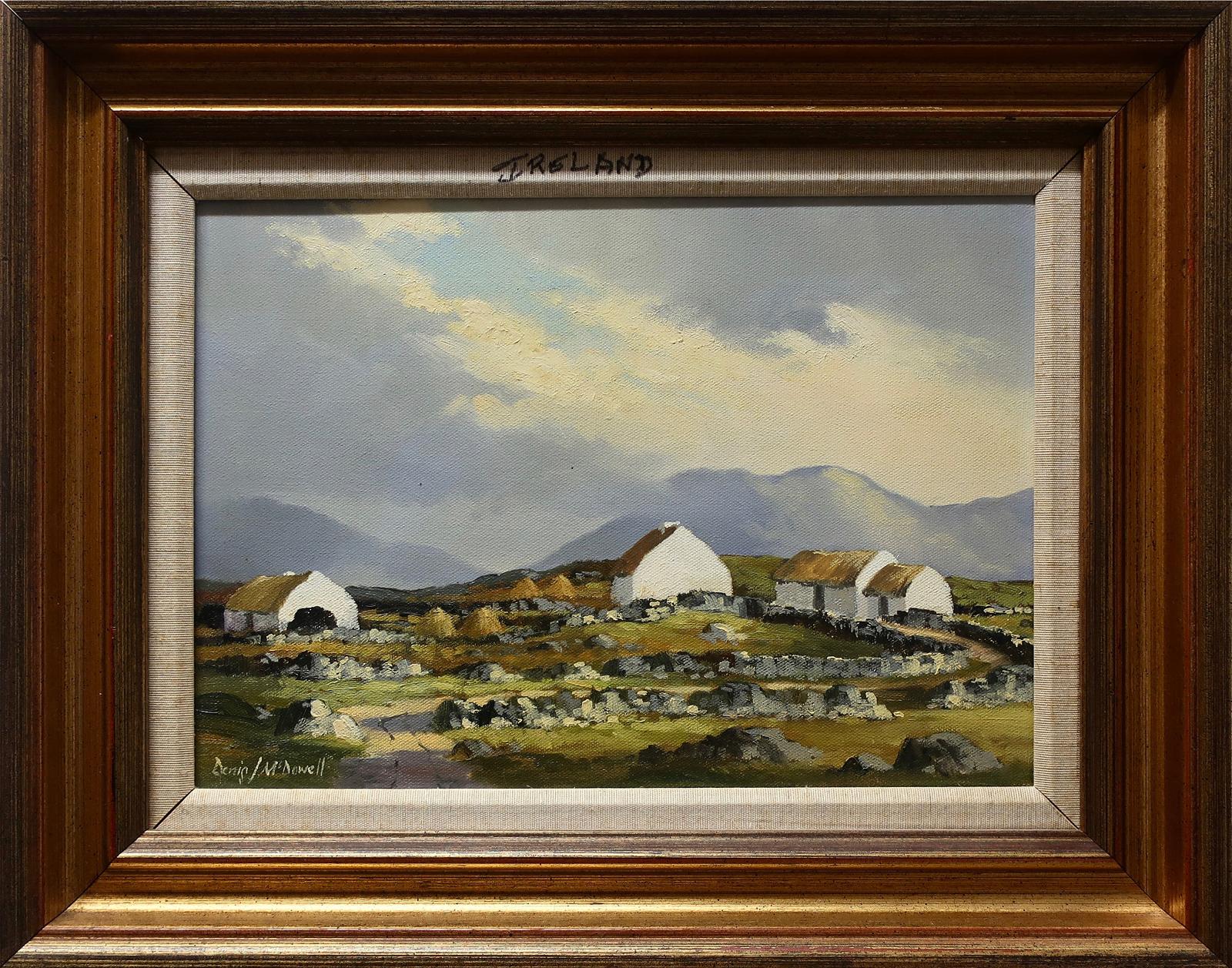 Denis J. Mcdowell (1930-1991) - At Ballyconnelly, Connemarr