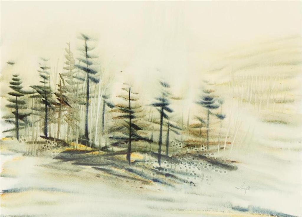 Marjorie Pigott (1904-1990) - Untitled - Trees