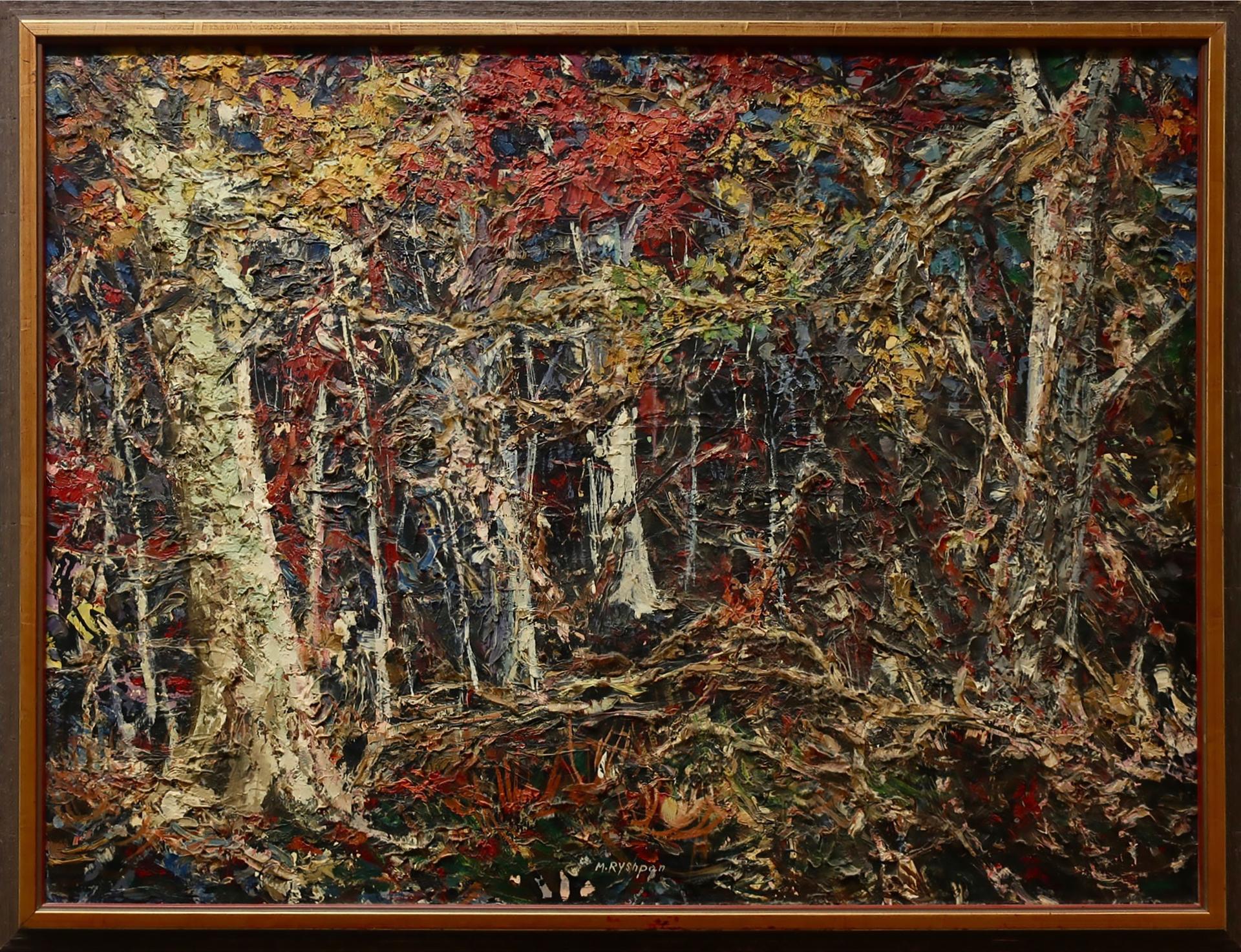 Meyer Ryshpan (1898) - Untitled (Fall Woodlands)