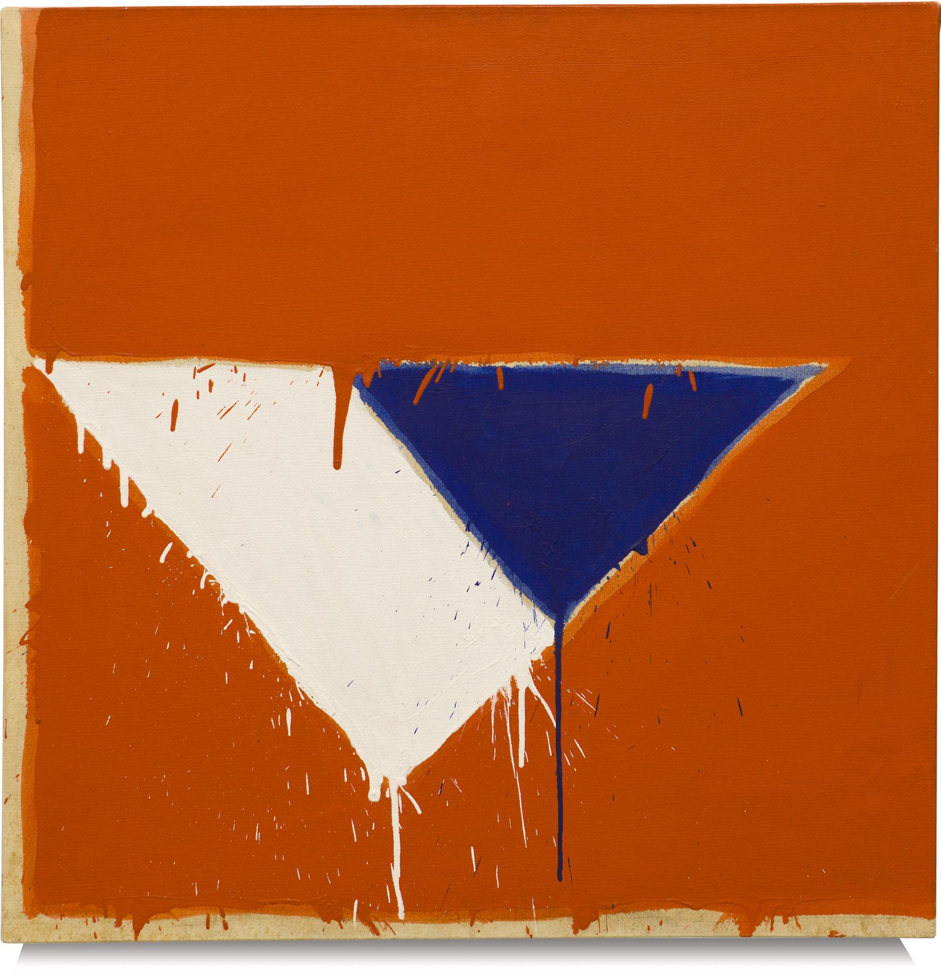 Serge Lemoyne (1941-1998) - Untitled (Bleu, Blanc, Rouge series)