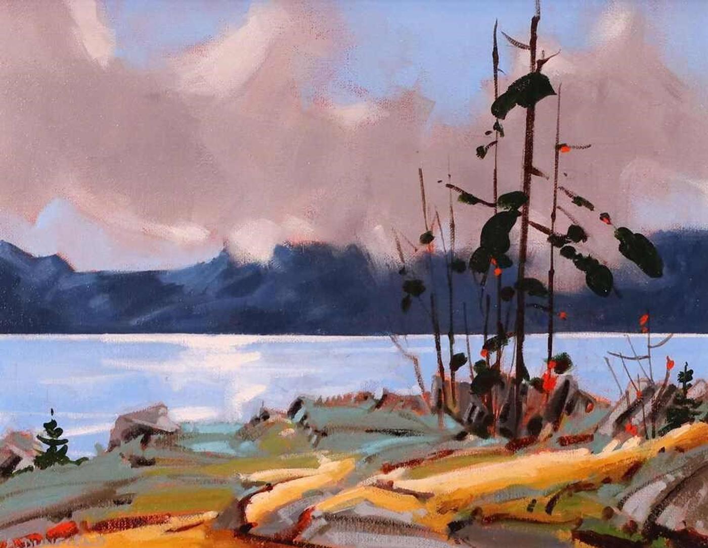 Allan Dunfield (1950) - Colour On The Shore; 2006