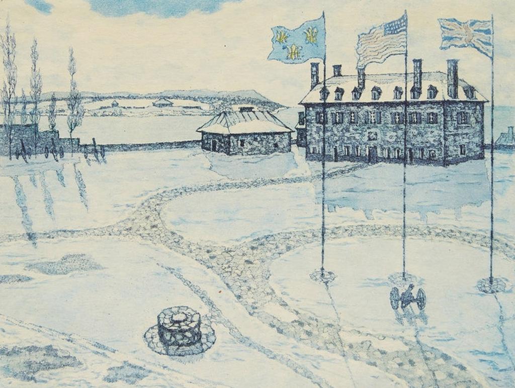 Nicholas Hornyansky (1896-1965) - Fort Niagara; Fort Mississauga