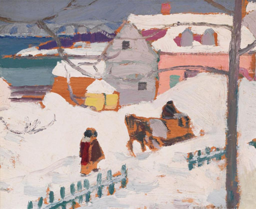 Albert Henry Robinson (1881-1956) - Winter Landscape