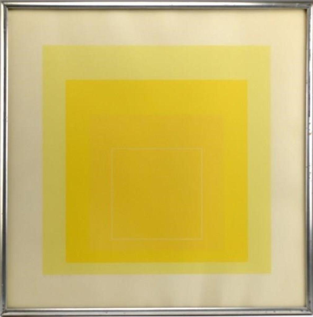 Josef Albers (1888-1976) - White Line Squares I