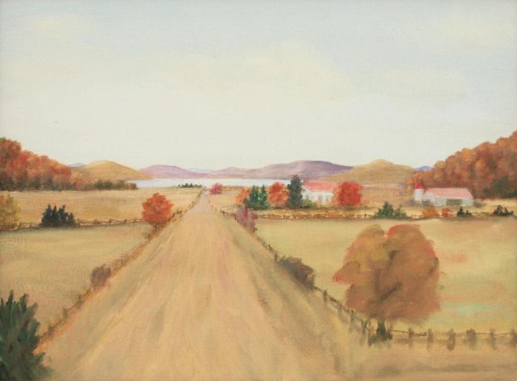 Lincoln Godfrey Morris (1887-1967) - Country Road landscape