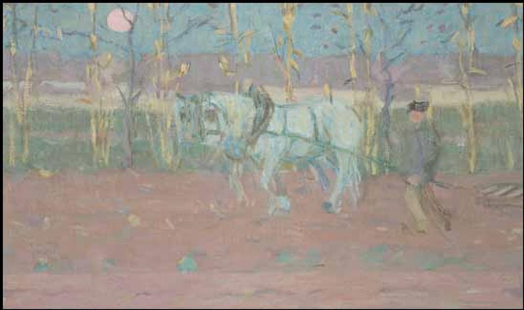 James Wilson Morrice (1865-1924) - Tilling the Field