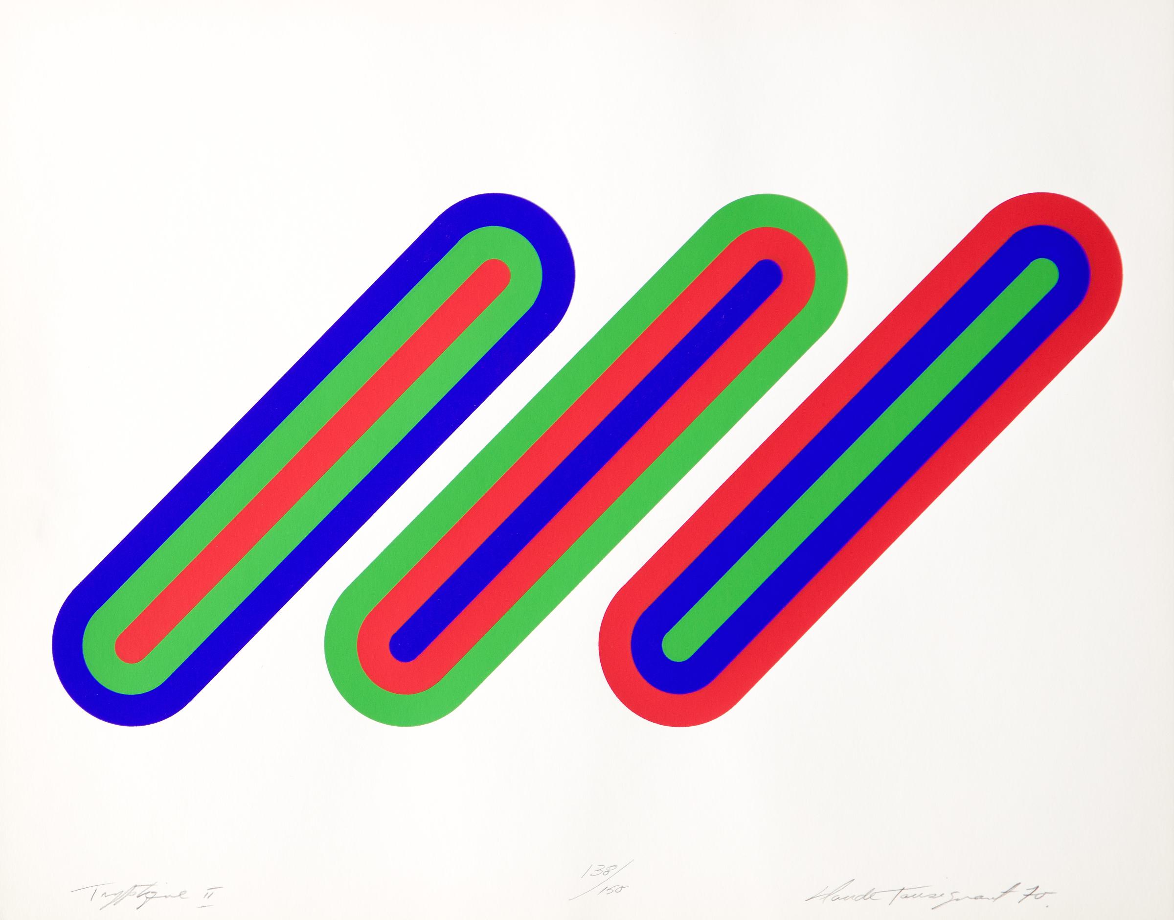 Claude Tousignant (1932) - Triptyque II, 1970