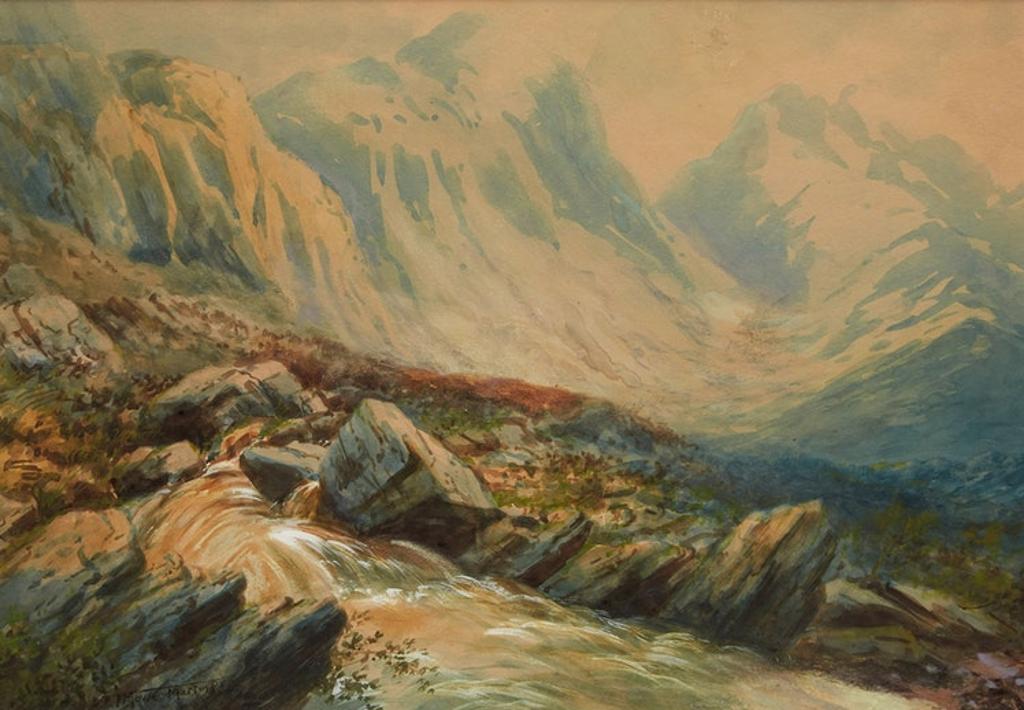 Thomas Mower Martin (1838-1934) - Valley Landscape