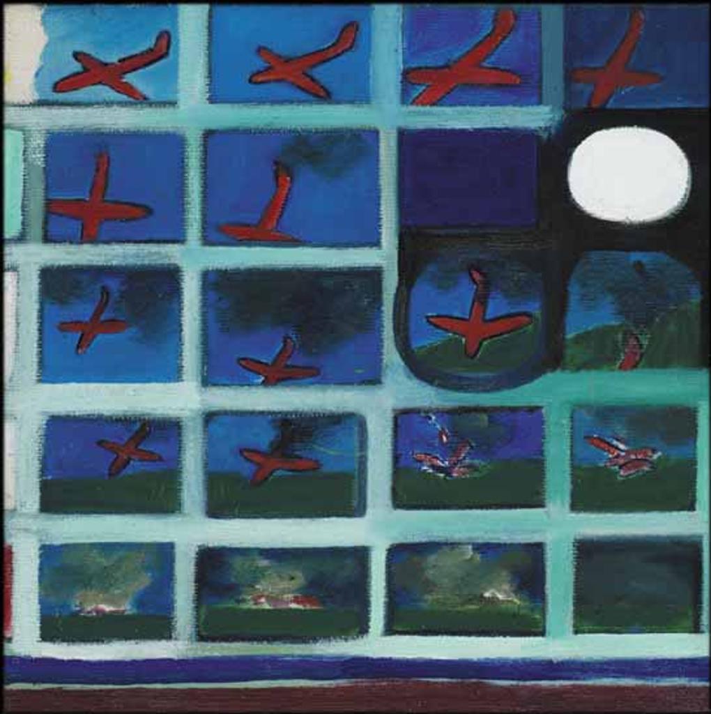 Joyce Wieland (1930-1998) - Disaster in Moonlight