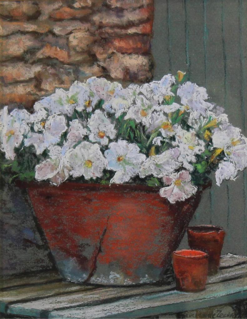 Lucienne Boucher Zegray (1939) - Petunias; 1996