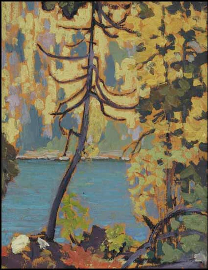 Frank (Franz) Hans Johnston (1888-1949) - Autumn, Blue Lake, Algoma