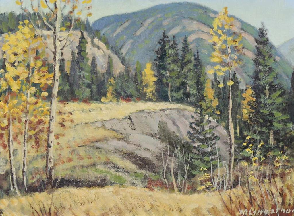 Matt Lindstrom (1890-1975) - Autumn Landscape
