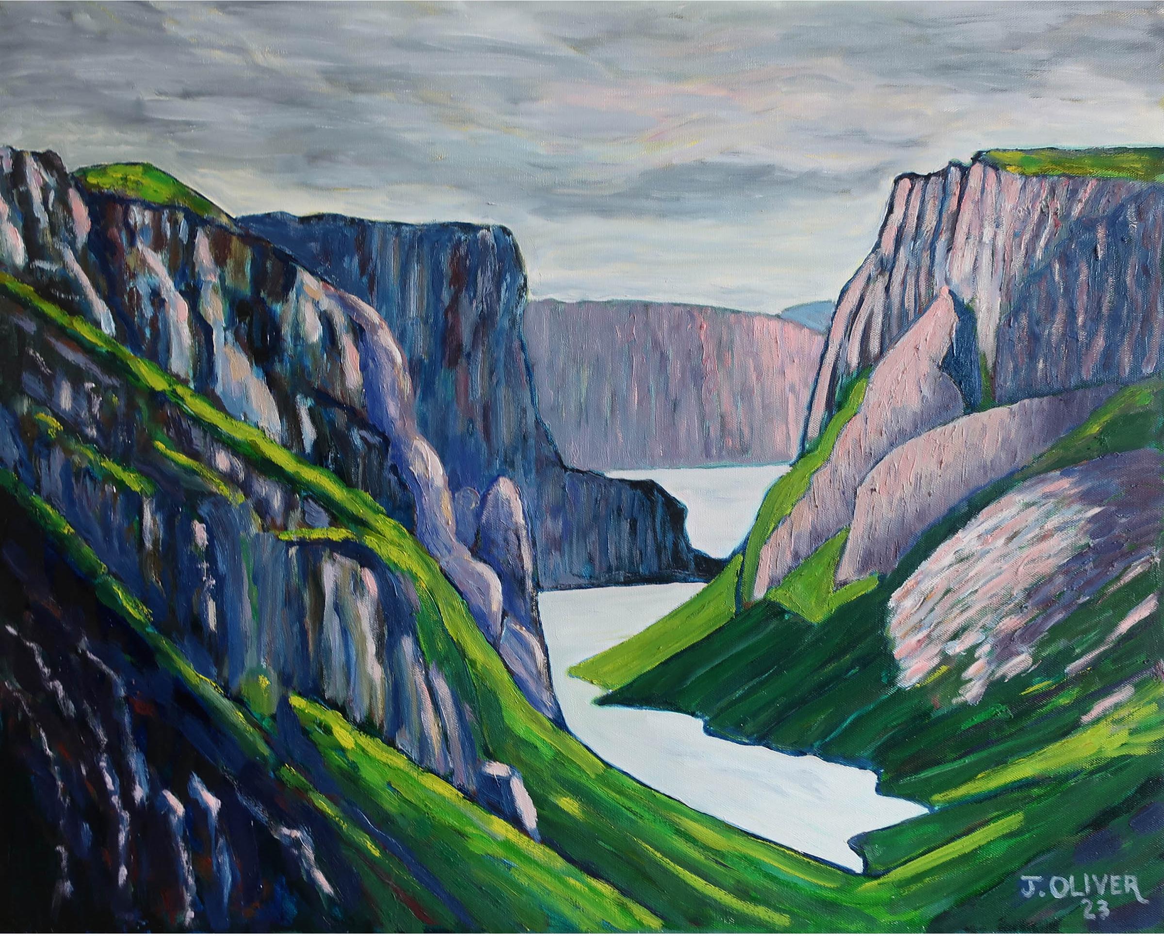 John Oliver (1939) - Western Brook Pond, Gros Morne N.P., Nfld