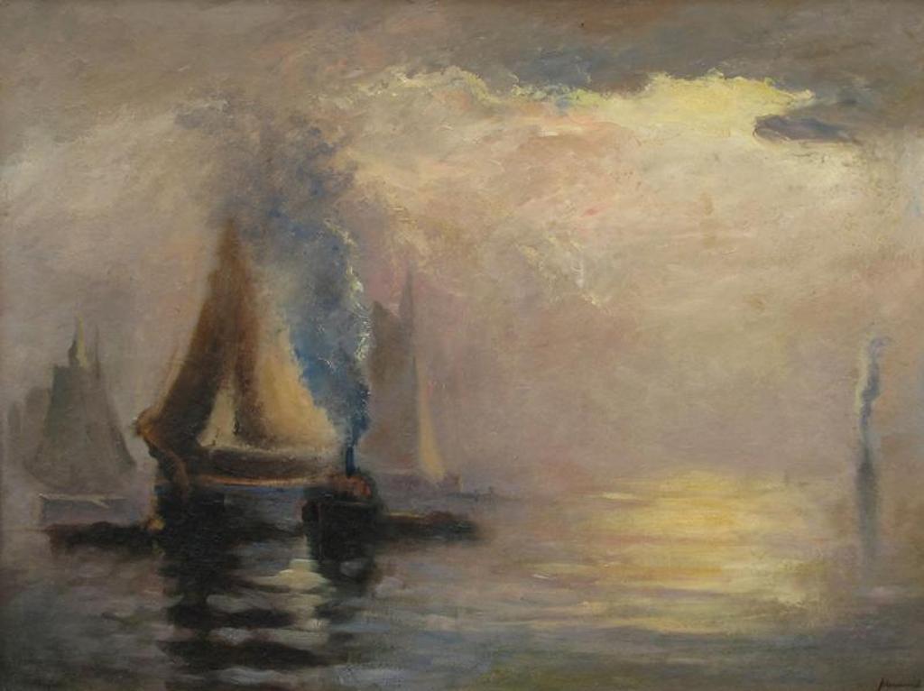 John A. Hammond (1843-1939) - Foggy Dat At St. John; Ca 1895