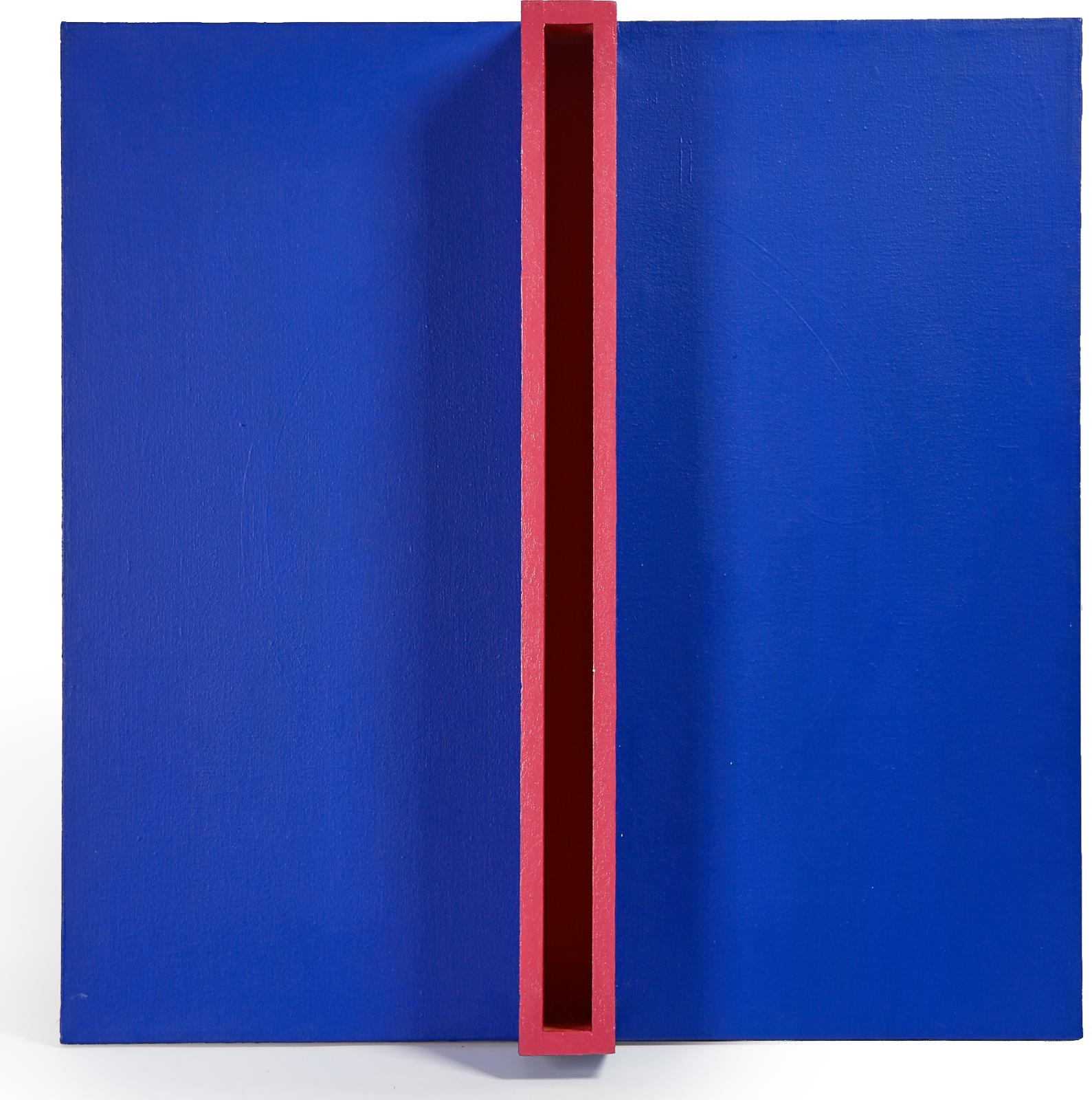 Peter Henry Kolisnyk - Untitled (Composition In Blue, Pink, And Orange)