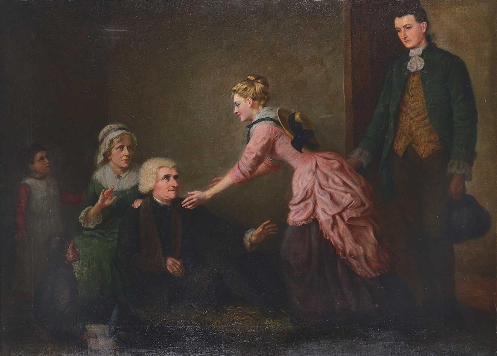 British Columbia School (1810) - Untitled - Return of the Dutiful Daughter