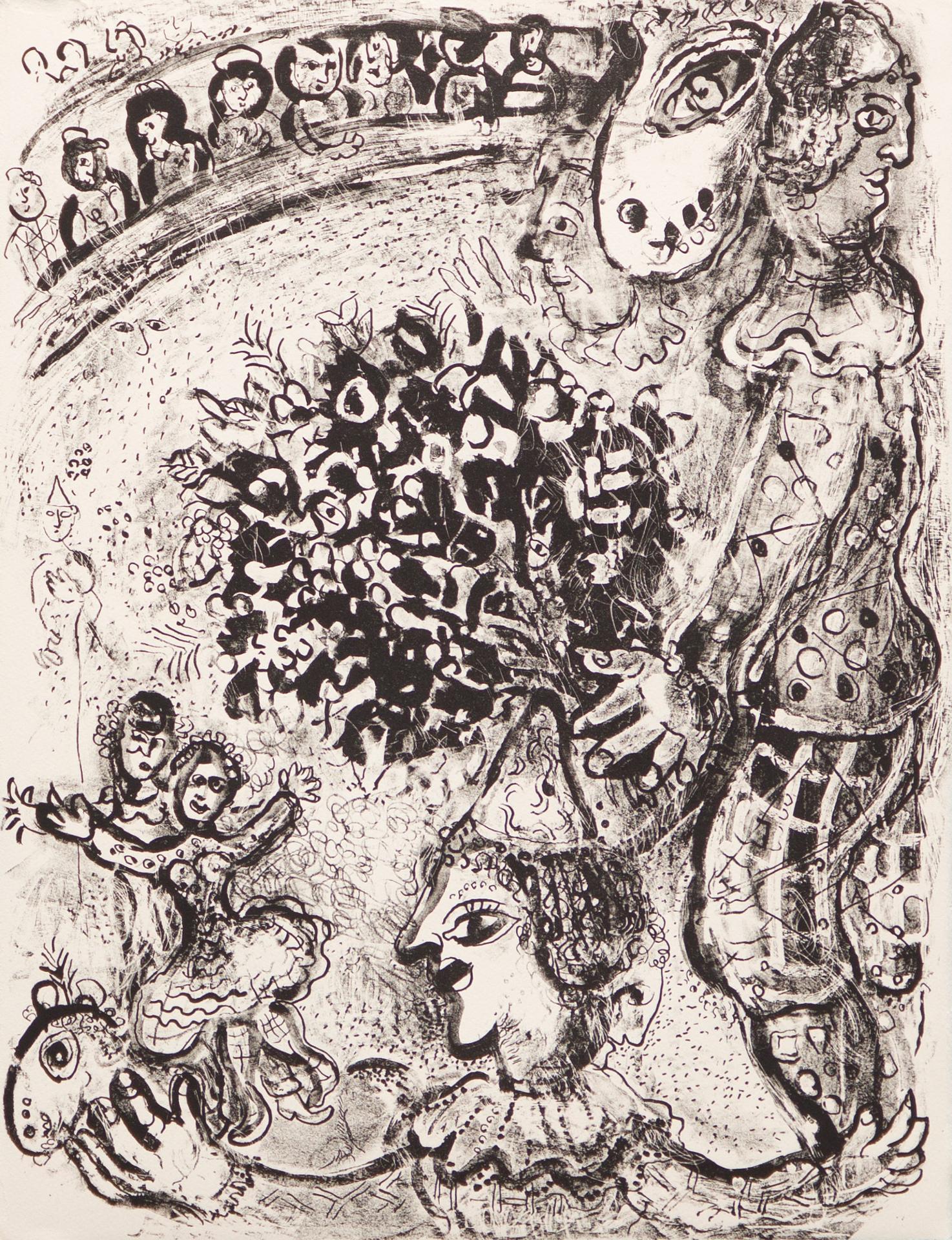 Marc Chagall (1887-1985) - Sans titre / Untitled (le cirque), 1967