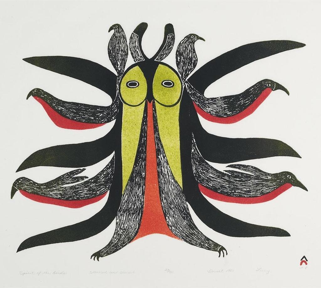 Lucy Qinnuayuak (1915-1982) - Spirit Of The Birds