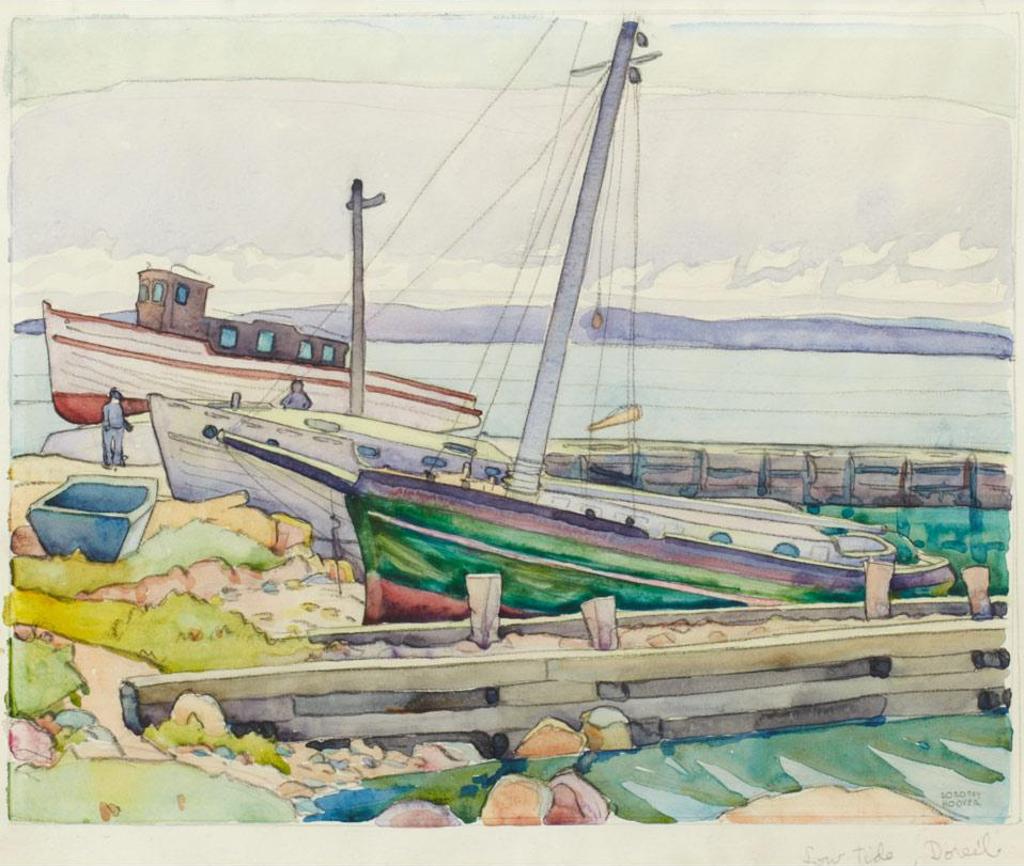 Dorothy Hoover (1904-1995) - Low Tide, Doreil