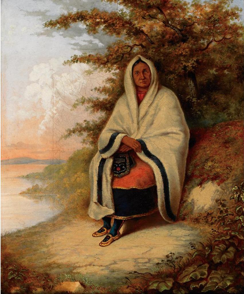 Martin Somerville - Seated Indian Woman