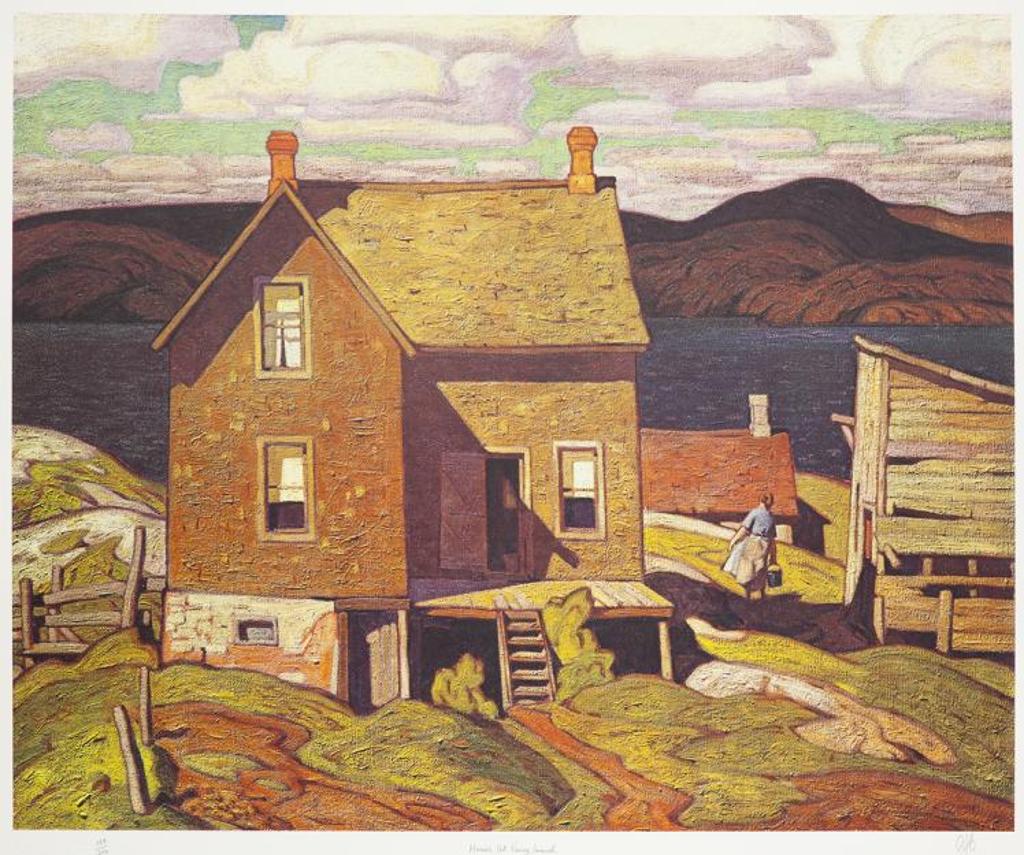 Alfred Joseph (A.J.) Casson (1898-1992) - House at Parry Sound
