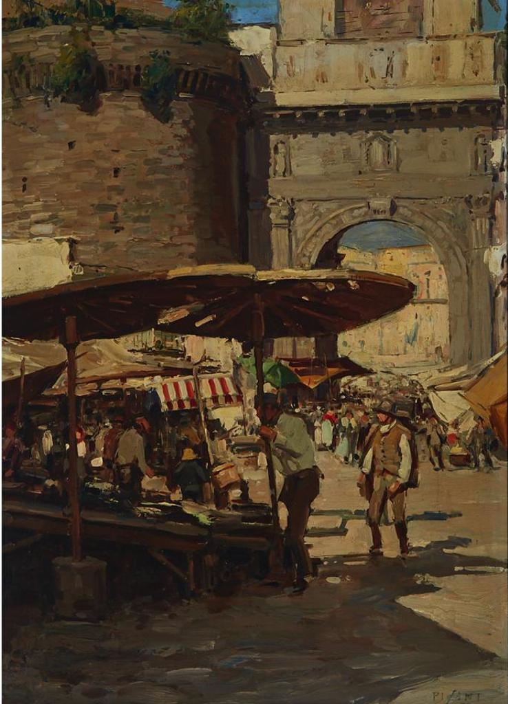 Gustavo Pisani (1877) - Neopolitan Market
