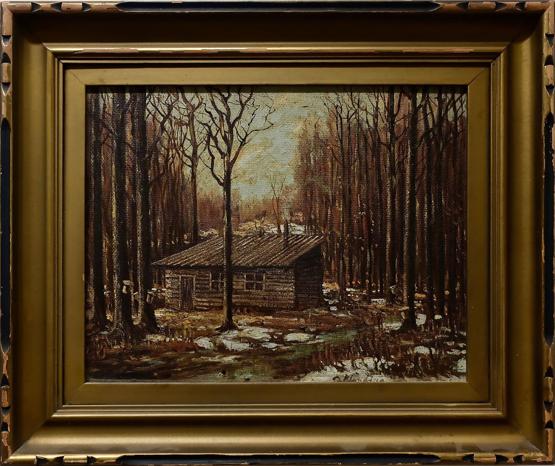 Otto Planding (1887-1964) - Untitled (Sugar Maple Cabin)