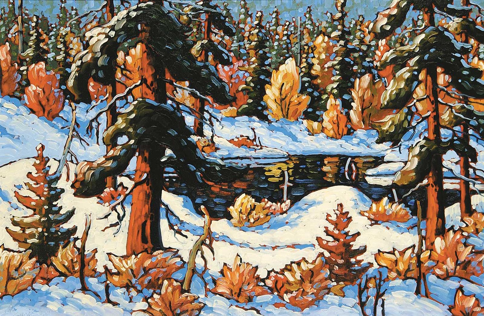Rod Charlesworth (1955) - Early Snow, Upper Okanagan Hills