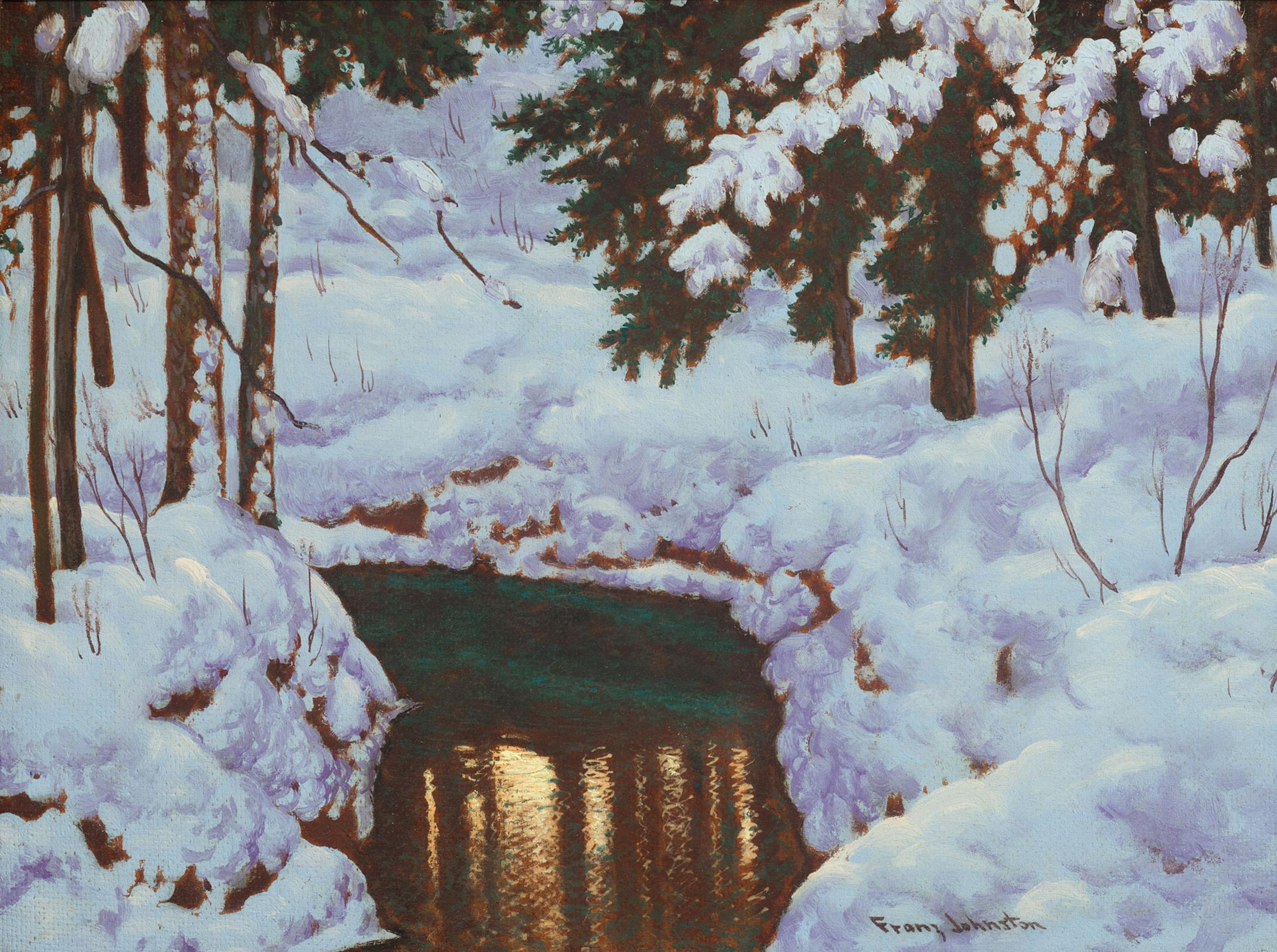 Frank (Franz) Hans Johnston (1888-1949) - The Golden Pool