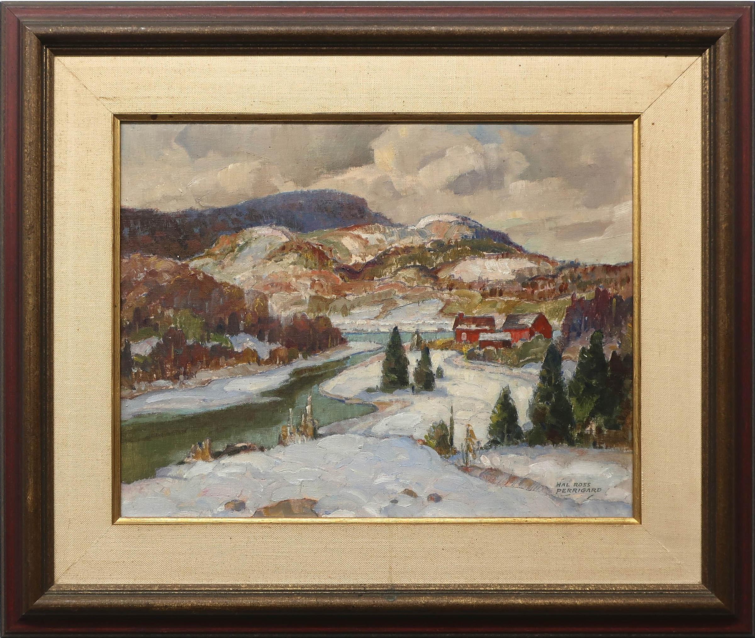 Hal Ross Perrigard (1891-1960) - Spring - Among The Hills, On Vermont Border