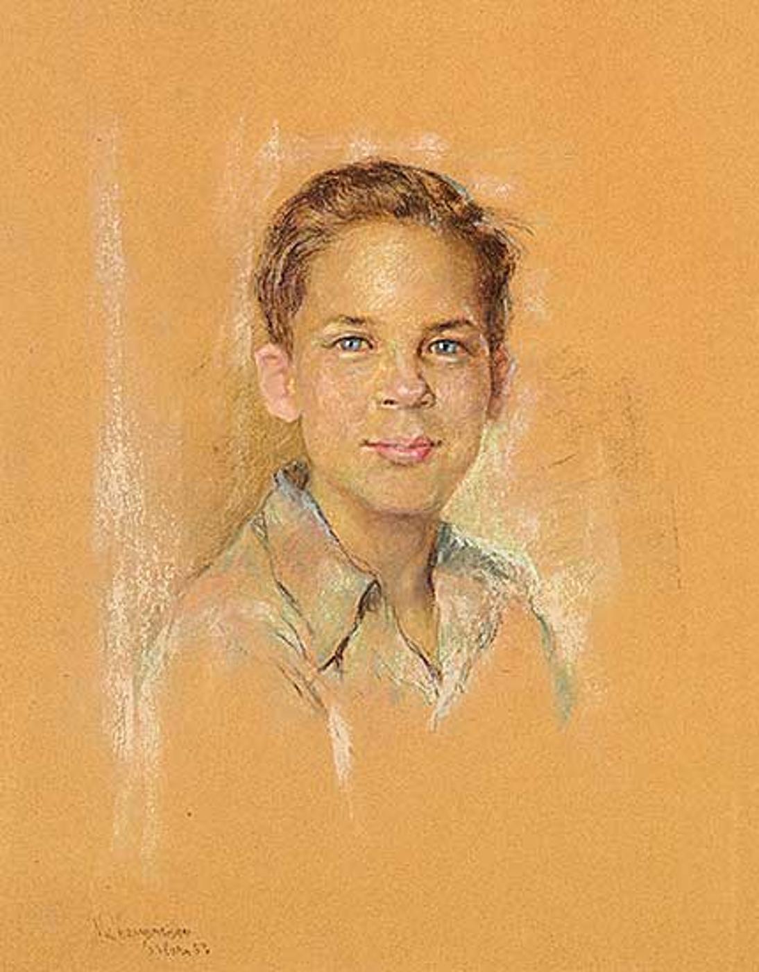 Nicholas (Nickola) de Grandmaison (1892-1978) - Untitled - Young Boy