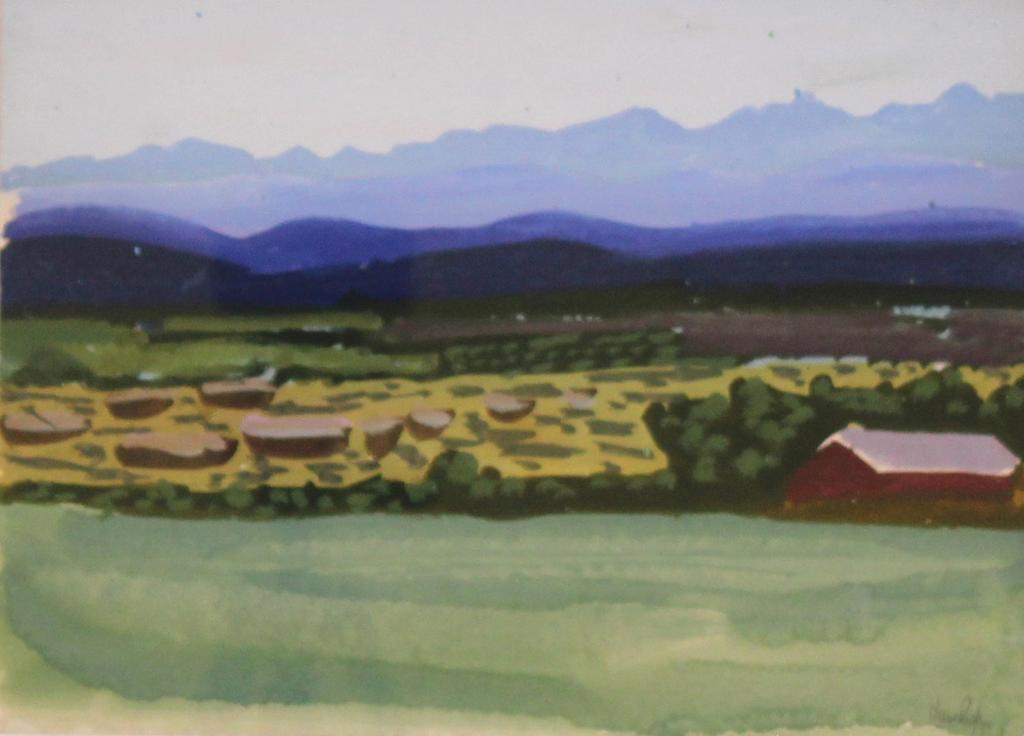 David Pugh (1946-1994) - Foothills Landscape; 1981
