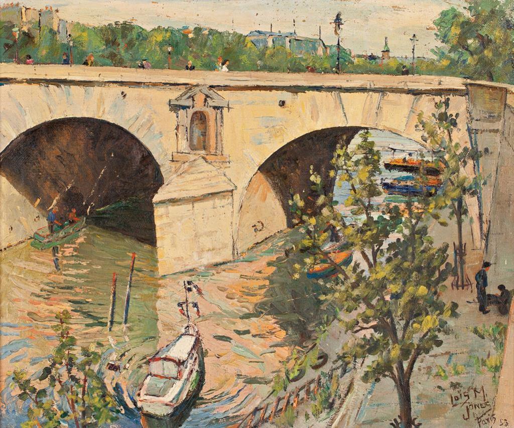 Lois Mailou Jones (1905-1998) - Pont St. Marie, Paris
