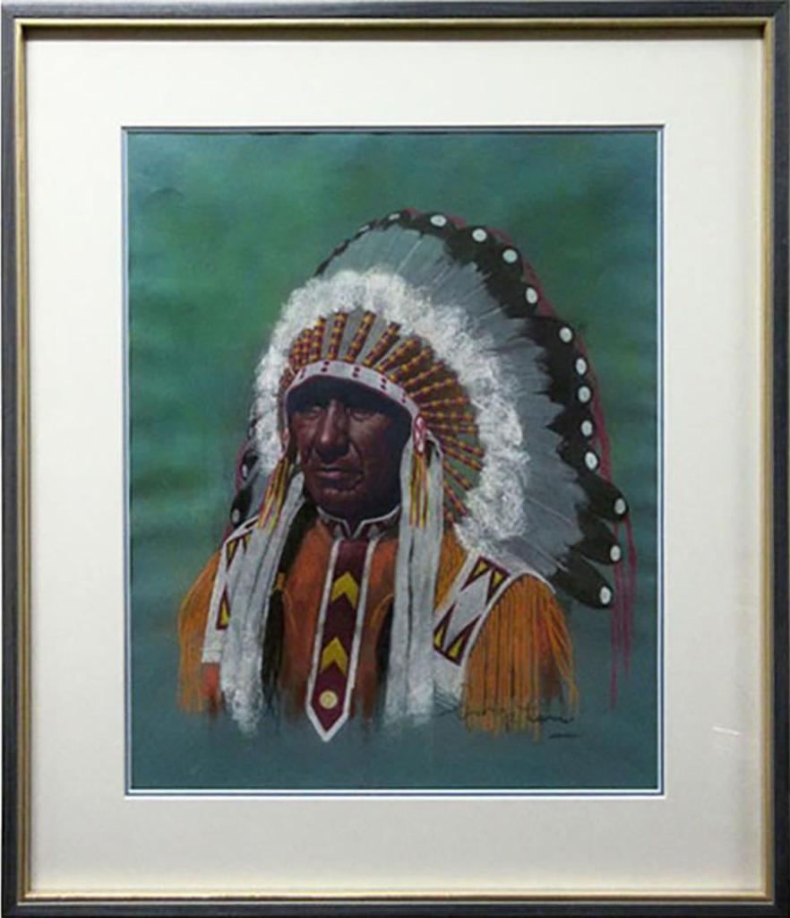 George Paul Lonn (1909-1990) - Indian Chief