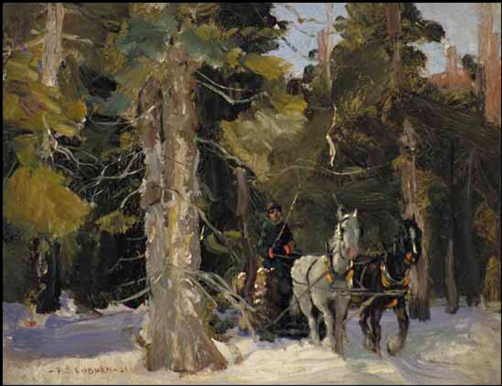 Frederick Simpson Coburn (1871-1960) - Logging